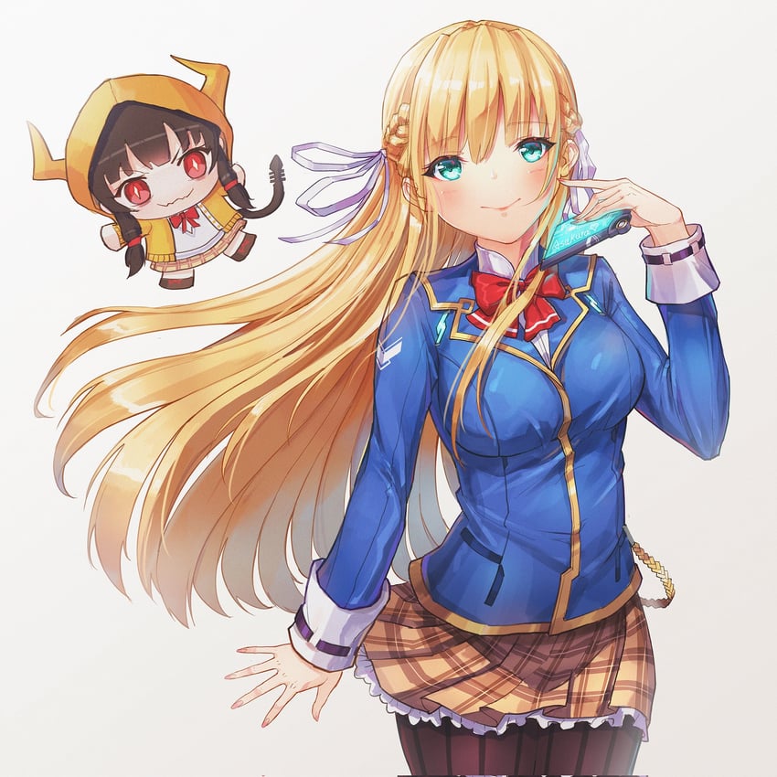 asakura karen and toujou tsukasa (heaven burns red) drawn by sail_678