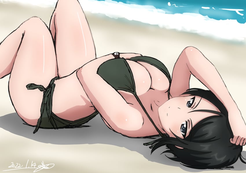 chouno ami (girls und panzer) drawn by bukkuri