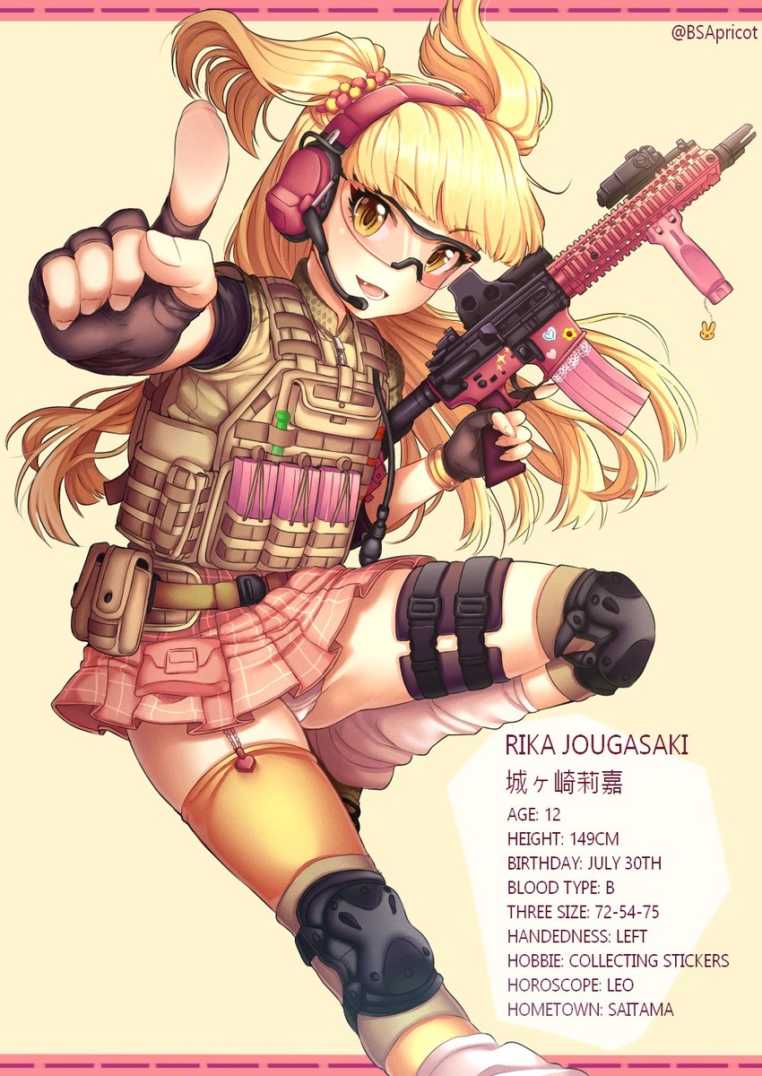 jougasaki rika (idolmaster and 1 more) drawn by bsapricot
