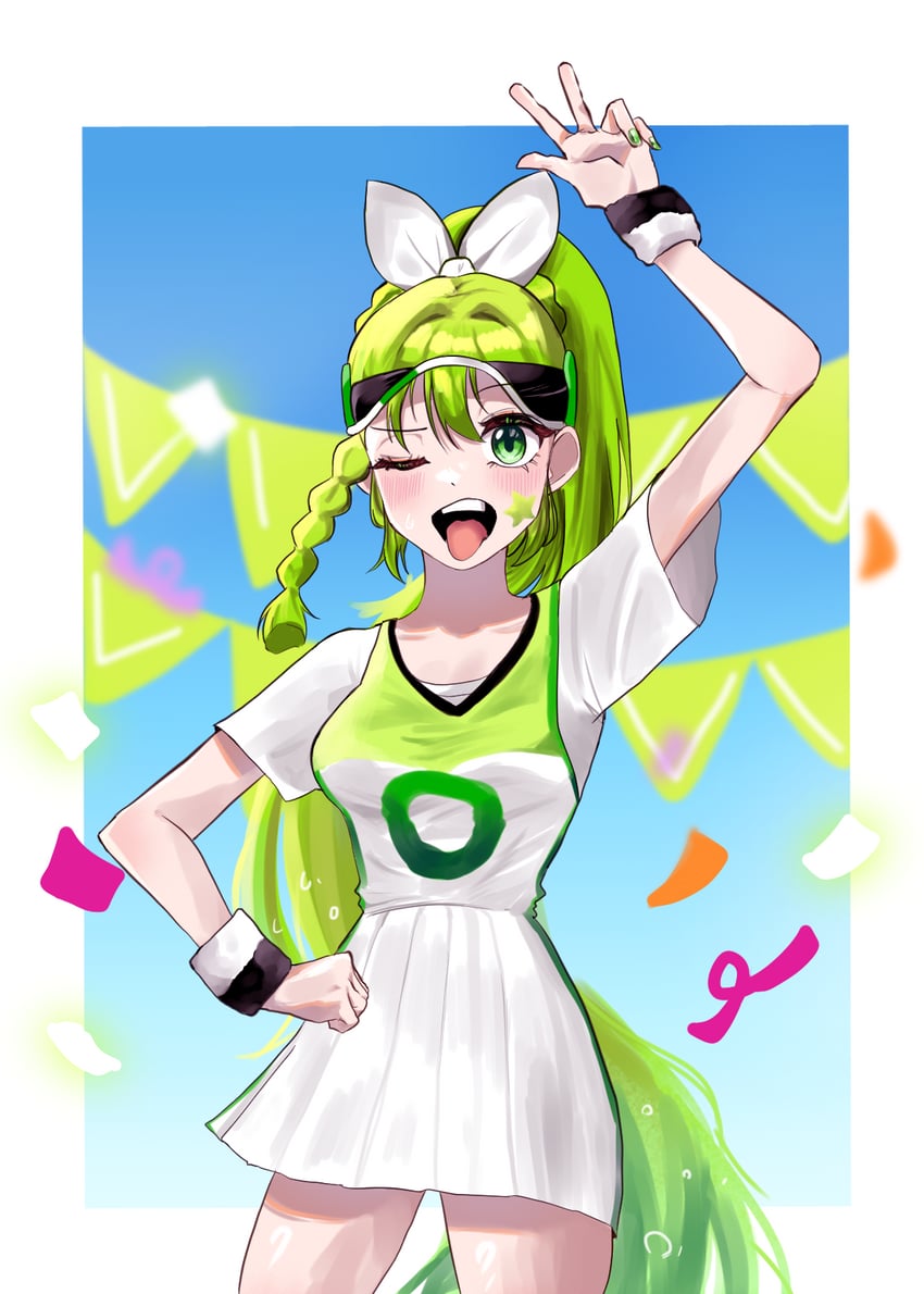 lime cookie (cookie run and 1 more) drawn by gutan_(gugangtan)