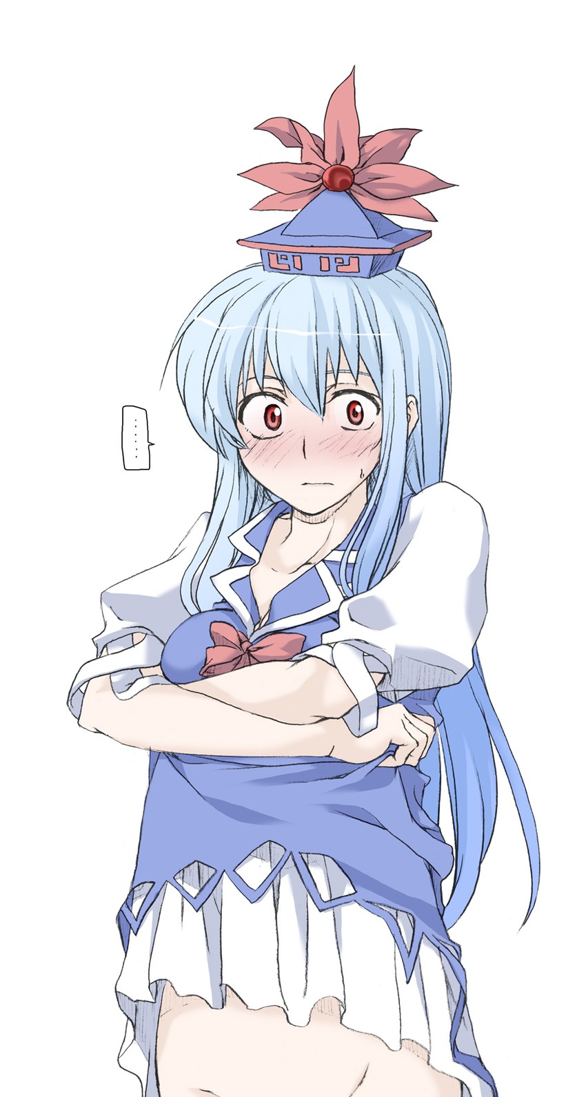 kamishirasawa keine (touhou) drawn by elf_(stroll_in_the_woods)