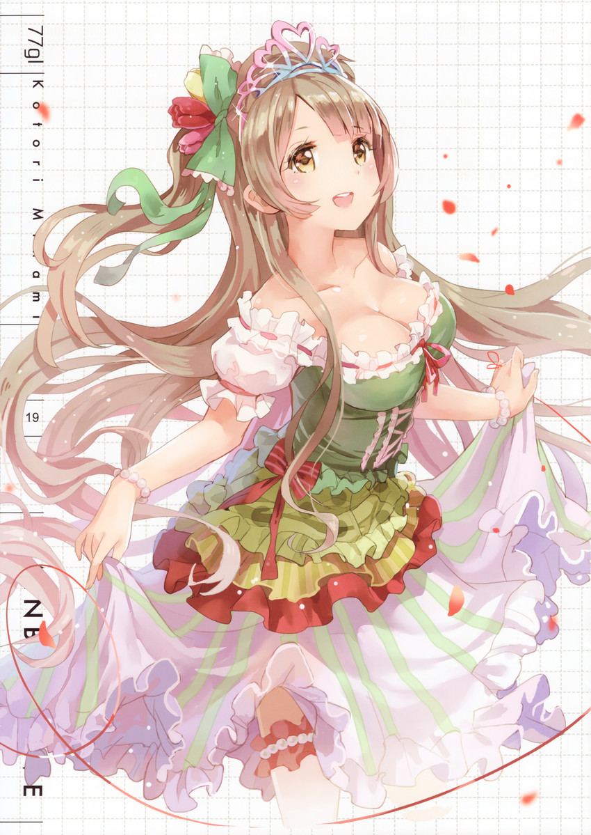 minami kotori (love live! and 2 more) drawn by 77gl