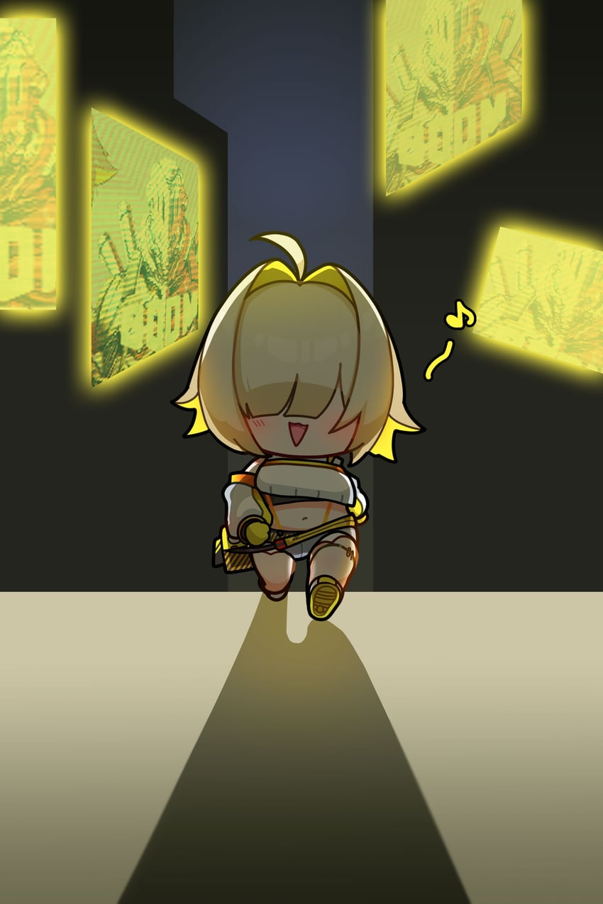 elegg (goddess of victory: nikke and 1 more) drawn by uz_(uzru0428)