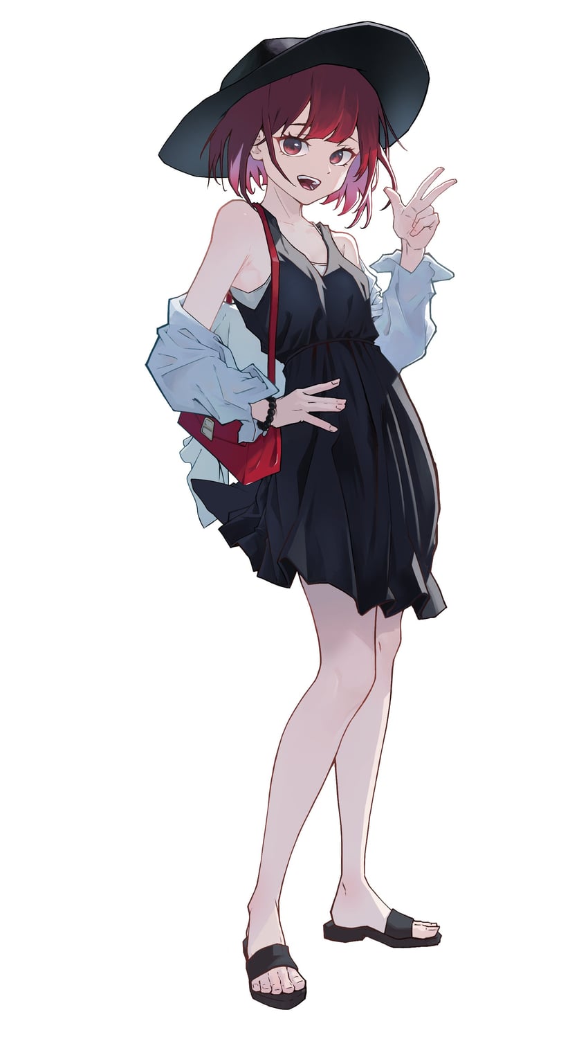arima kana (oshi no ko) drawn by bubry_(w3ird_jo)