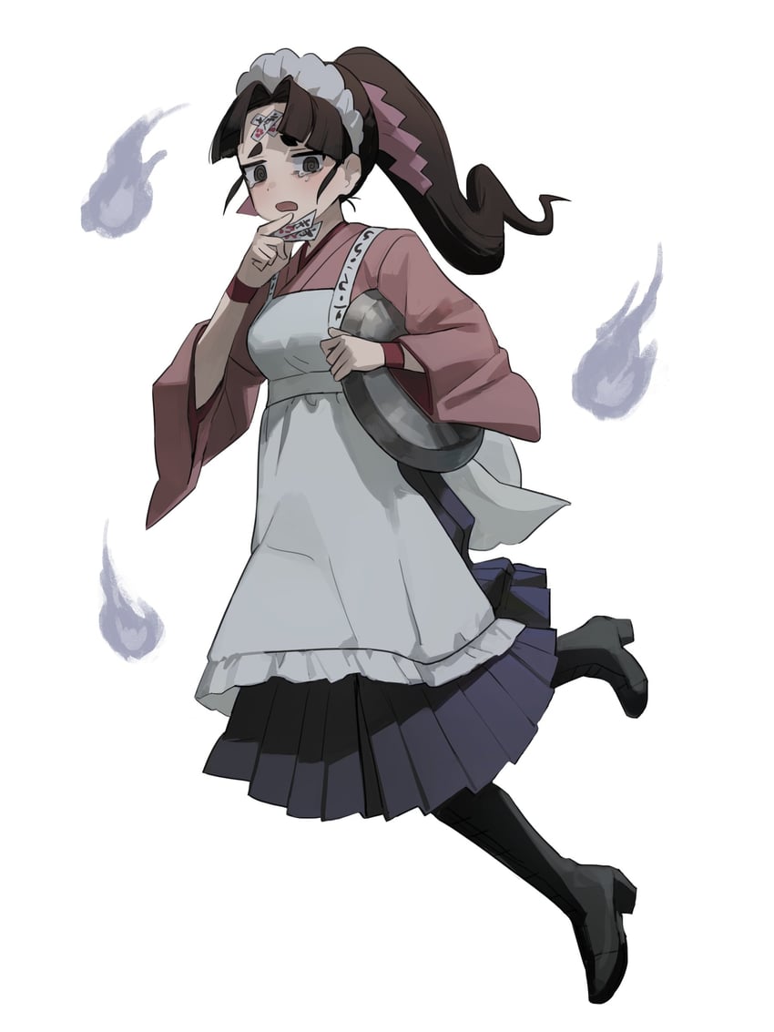 jinxie tenma (ace attorney and 1 more) drawn by zyaaaak