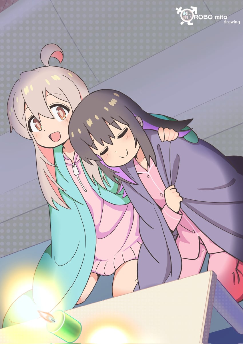 oyama mahiro and oyama mihari (onii-chan wa oshimai!) drawn by robomito