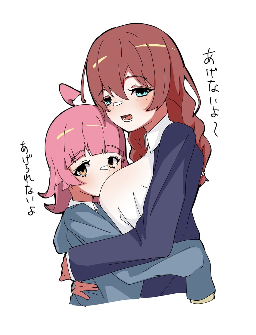 tennoji rina and emma verde (love live! and 1 more) drawn by marubun