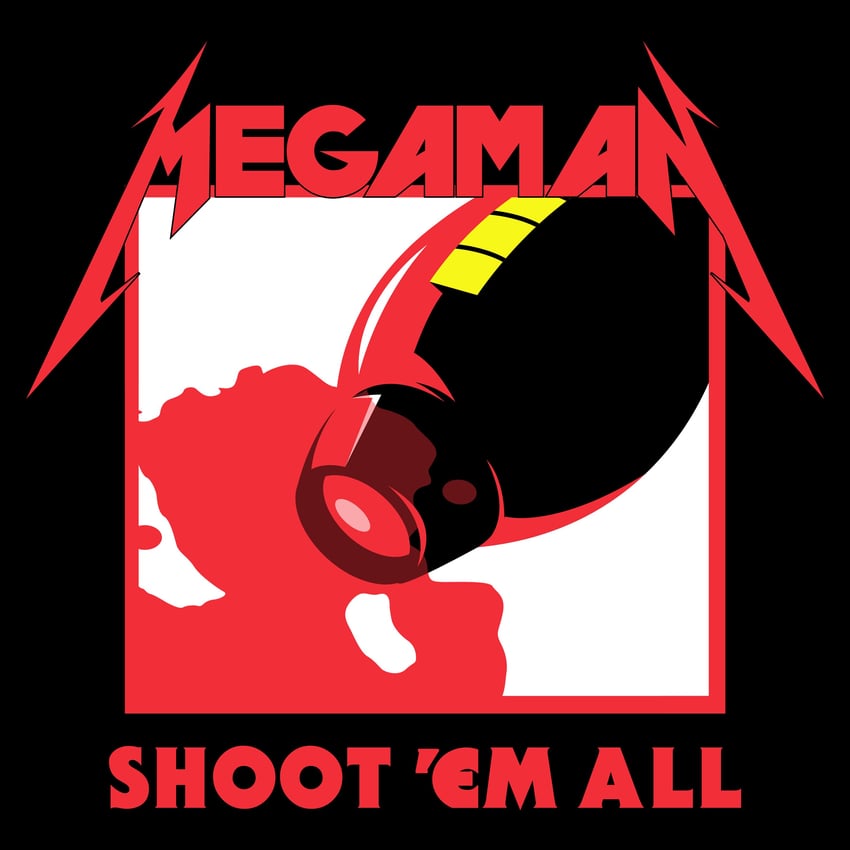mega man (mega man and 2 more) drawn by efextex