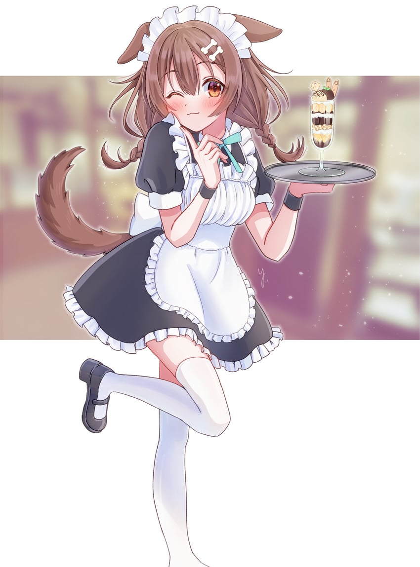 inugami korone (hololive) drawn by yukimura_88