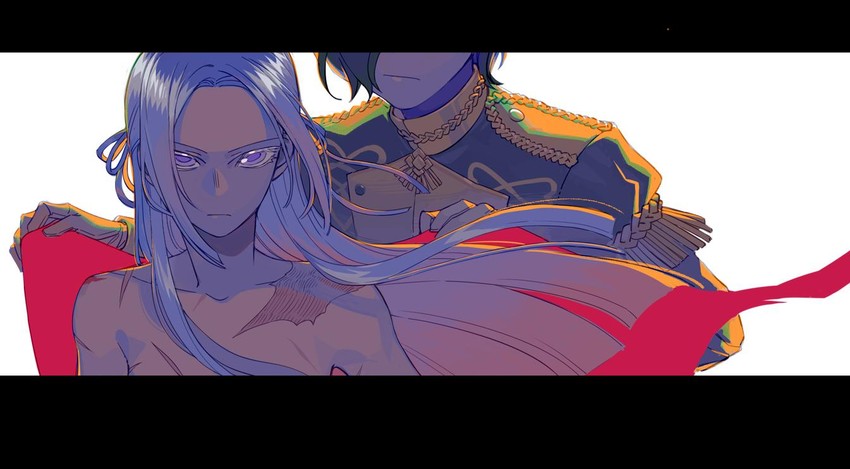 edelgard von hresvelg and hubert von vestra (fire emblem and 1 more) drawn by shiwu15