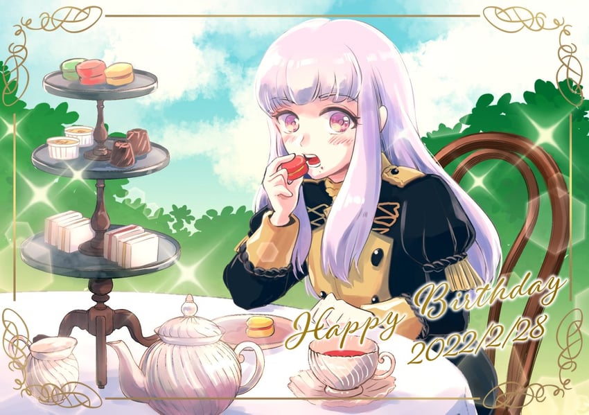 lysithea von ordelia (fire emblem and 1 more) drawn by sanami