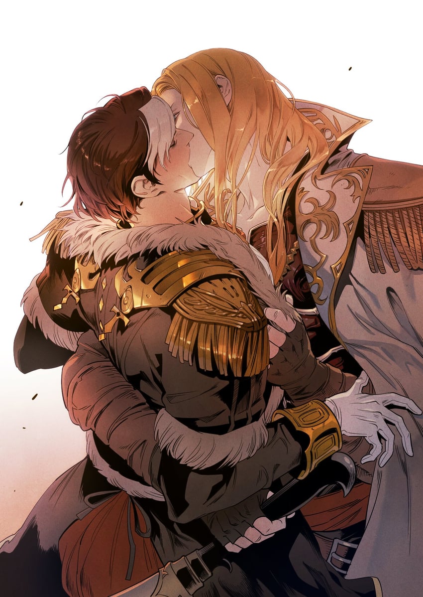 emet-selch and zenos yae galvus (final fantasy and 1 more) drawn by 5altybitter5