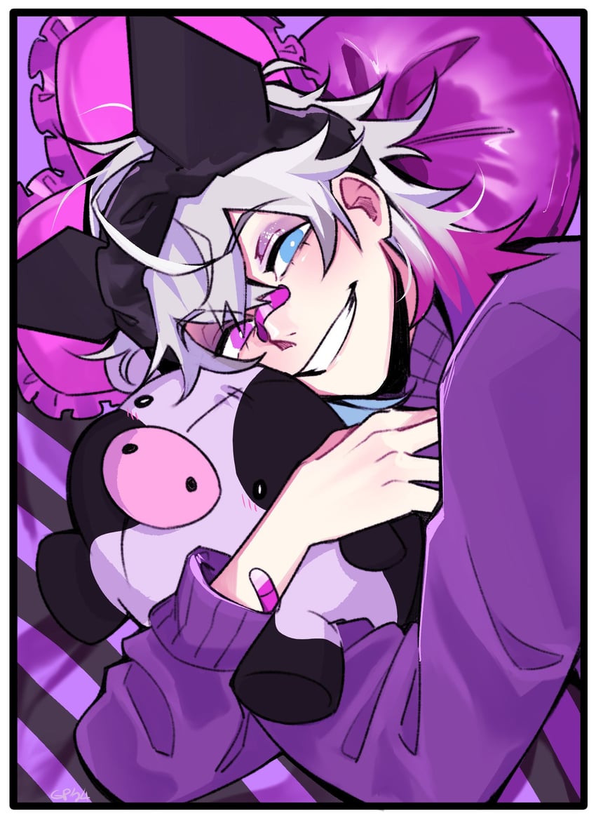 kuromi and gavis bettel (sanrio and 3 more) drawn by gigglepox