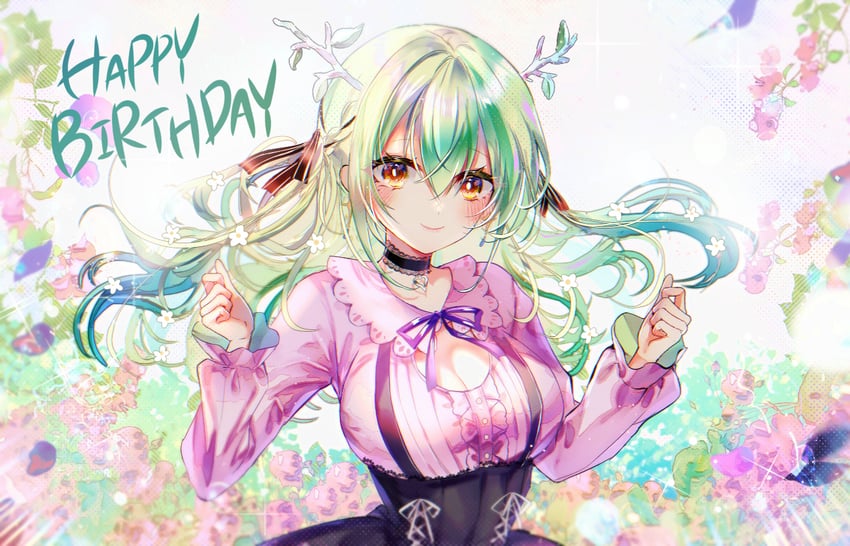 ceres fauna (hololive and 1 more) drawn by sowon