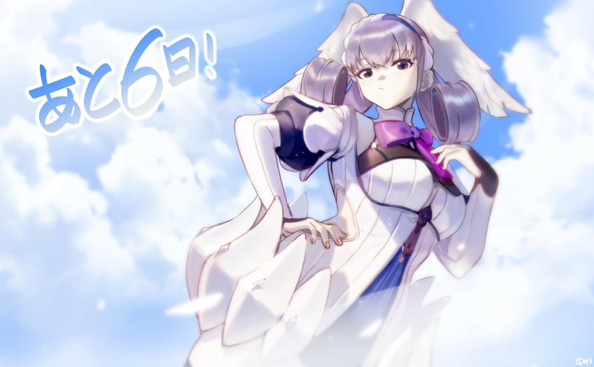 melia antiqua (xenoblade chronicles and 2 more) drawn by songchuan_li