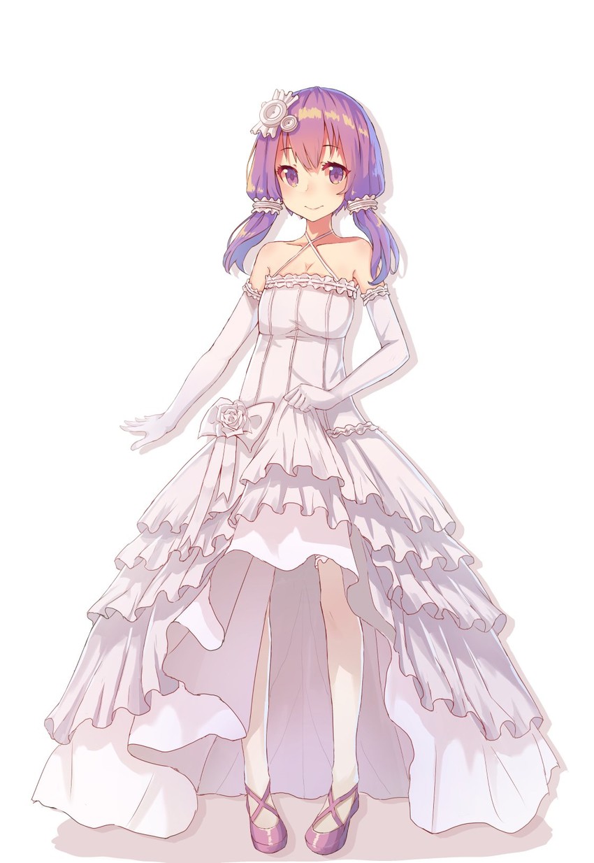 yuzuki yukari (vocaloid and 1 more) drawn by oweee