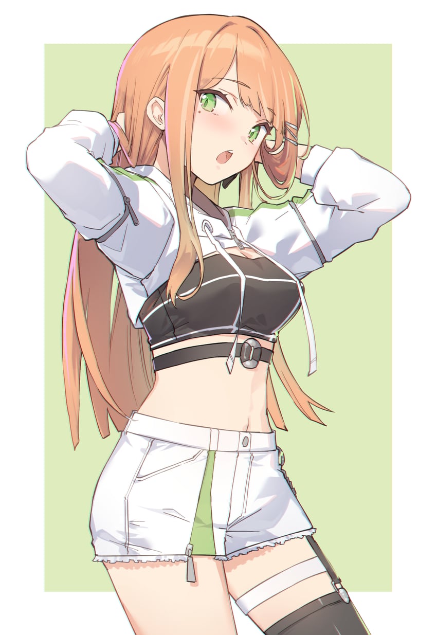 shiun sumika (idolmaster and 1 more) drawn by miya_kazutomo
