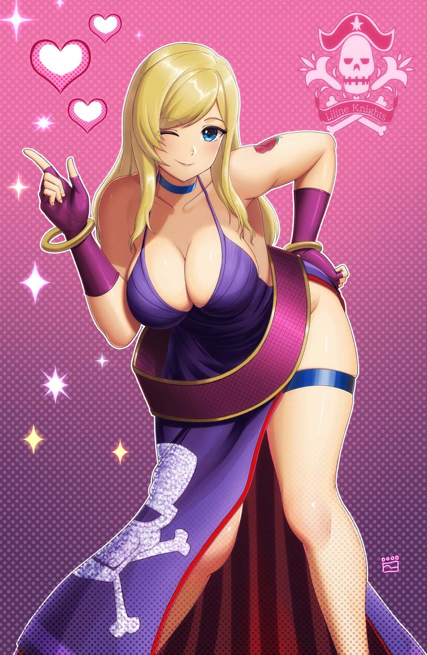 b. jenet (fatal fury and 1 more) drawn by finalcake