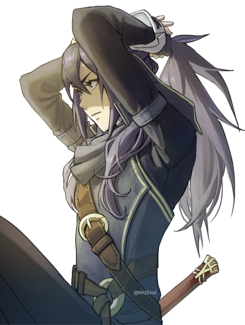lucina (fire emblem and 1 more) drawn by maze_draws