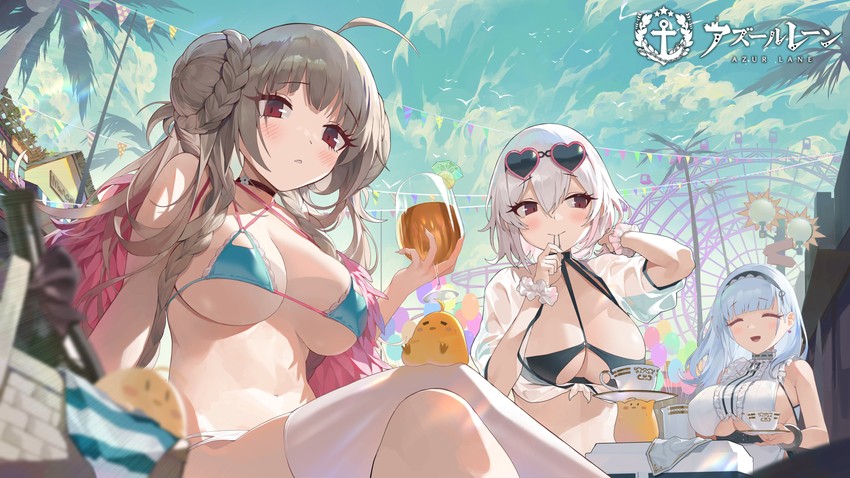 manjuu, formidable, sirius, and dido (azur lane) drawn by bsue