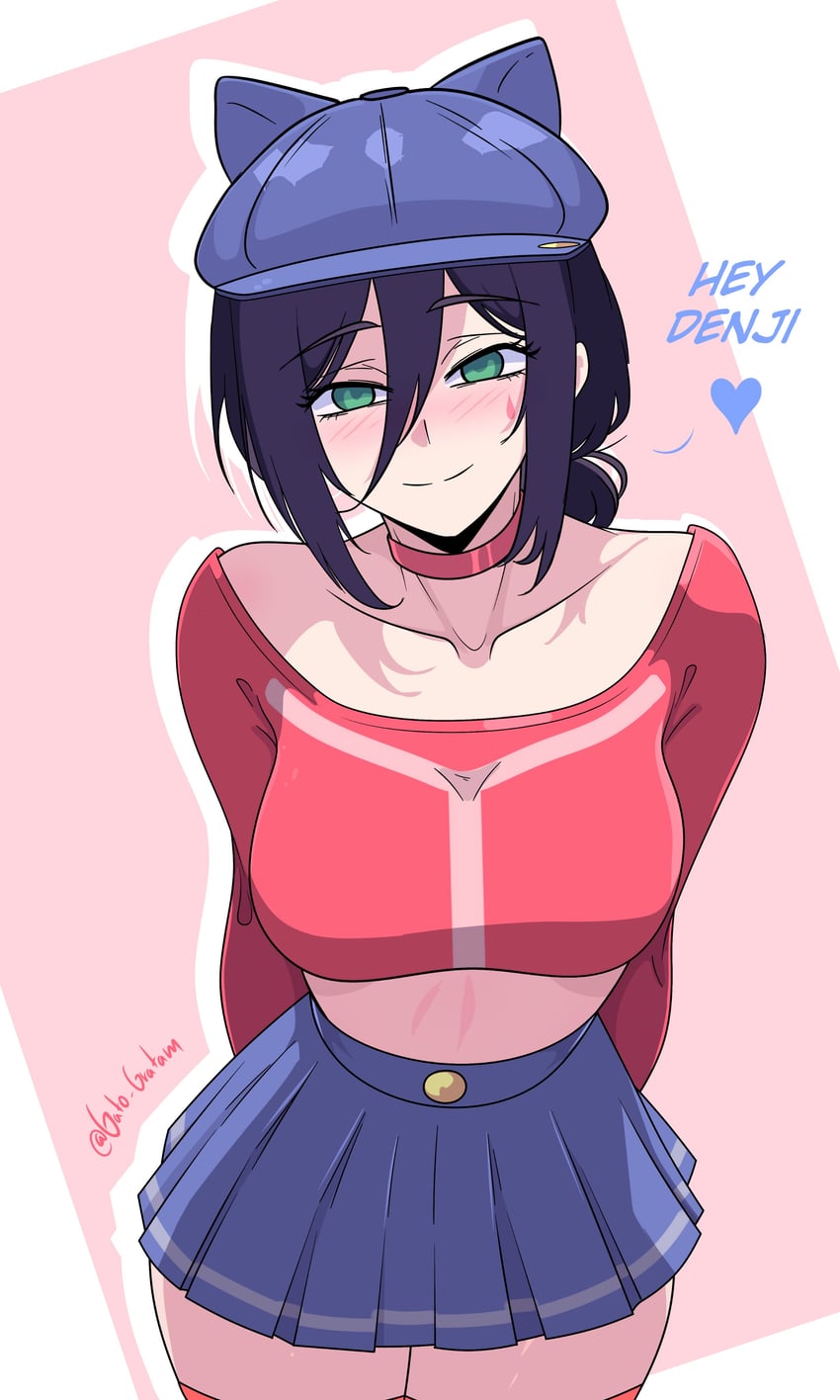 reze, mita, and cool mita (chainsaw man and 1 more) drawn by gratam