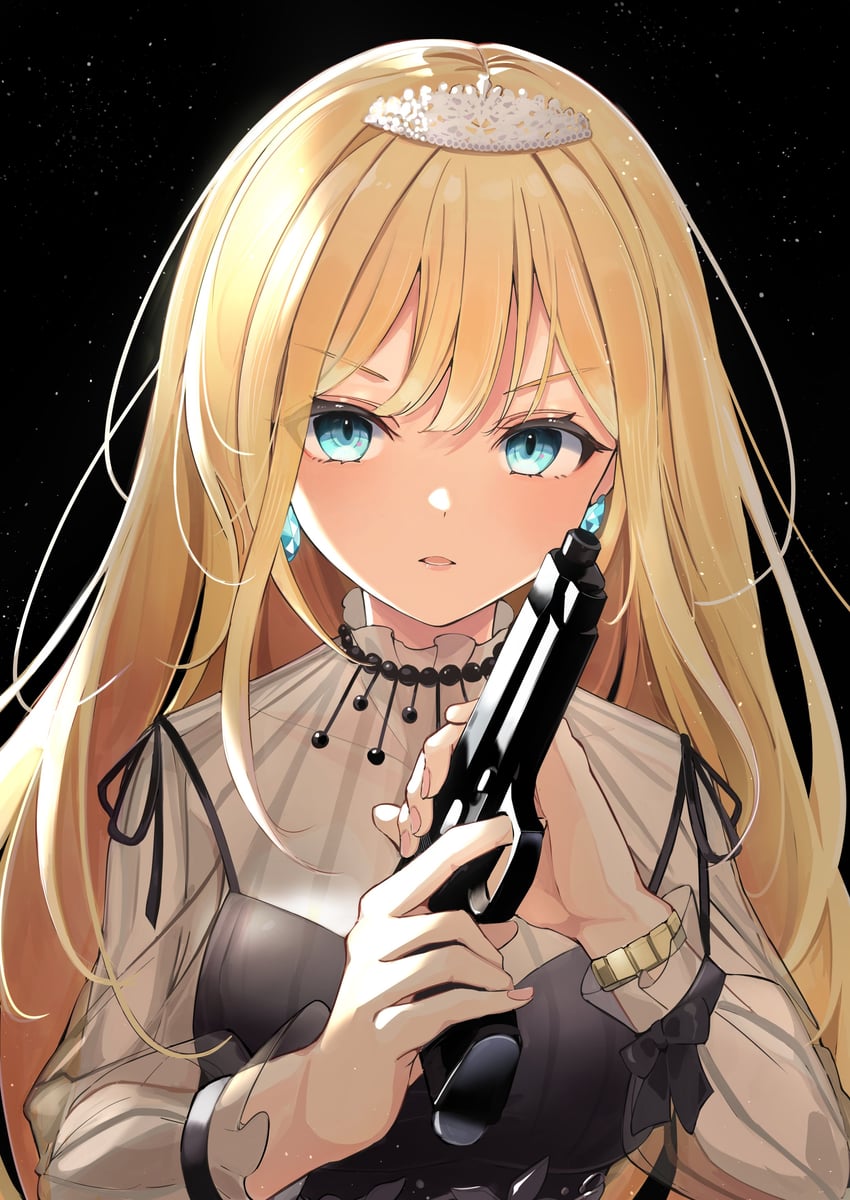 watson amelia (hololive and 1 more) drawn by anbasa_(amaneyuz13)