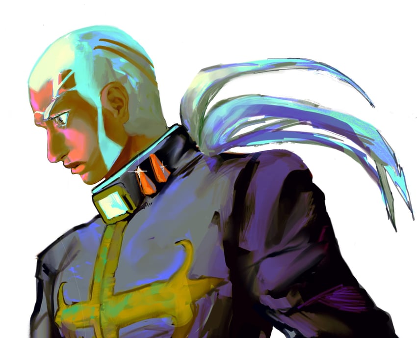 enrico pucci (jojo no kimyou na bouken and 1 more) drawn by giganthealien