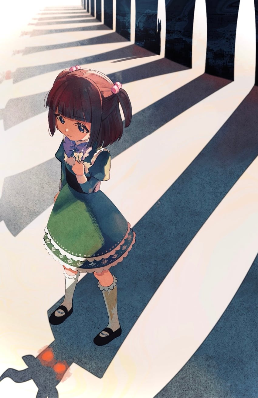 ushiromiya ange (umineko no naku koro ni and 1 more) drawn by suidousui