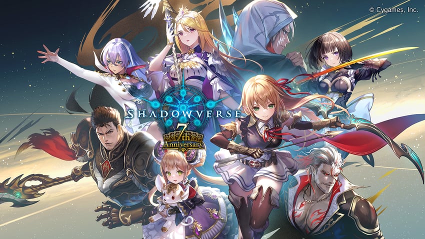 arisa, luna, isabelle, erika, eris, and 3 more (shadowverse)