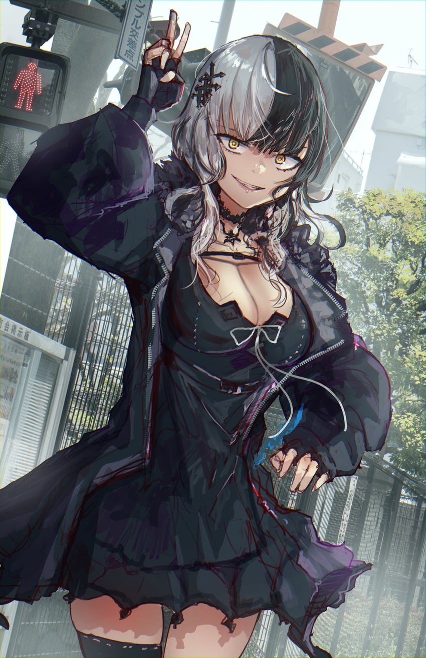 shiori novella (hololive and 1 more) drawn by advarcher