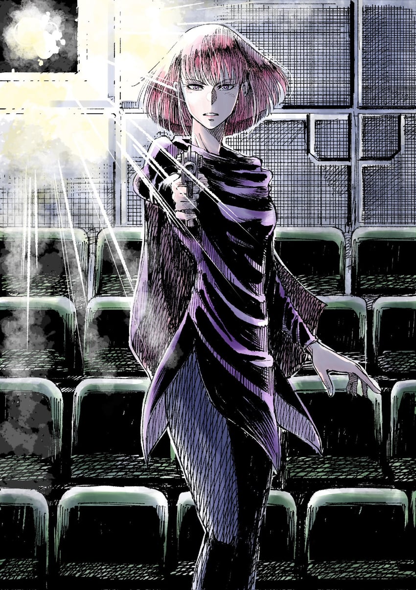 haman karn (gundam and 1 more) drawn by kaeru_no_papa