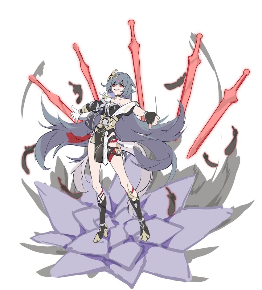 herrscher of sentience (honkai and 1 more) drawn by wucanming