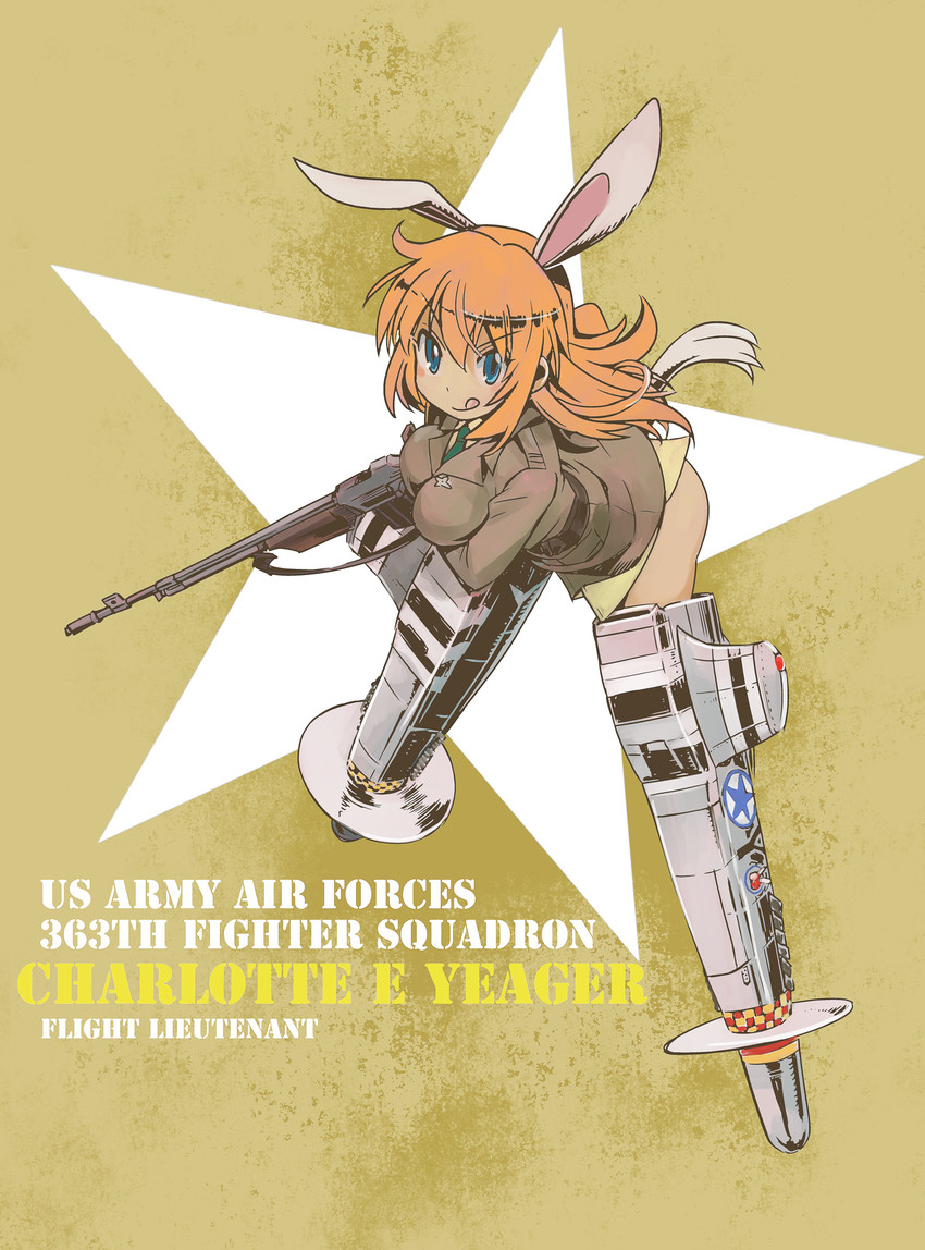 charlotte e. yeager (world witches series and 1 more) drawn by muramasa_mikado