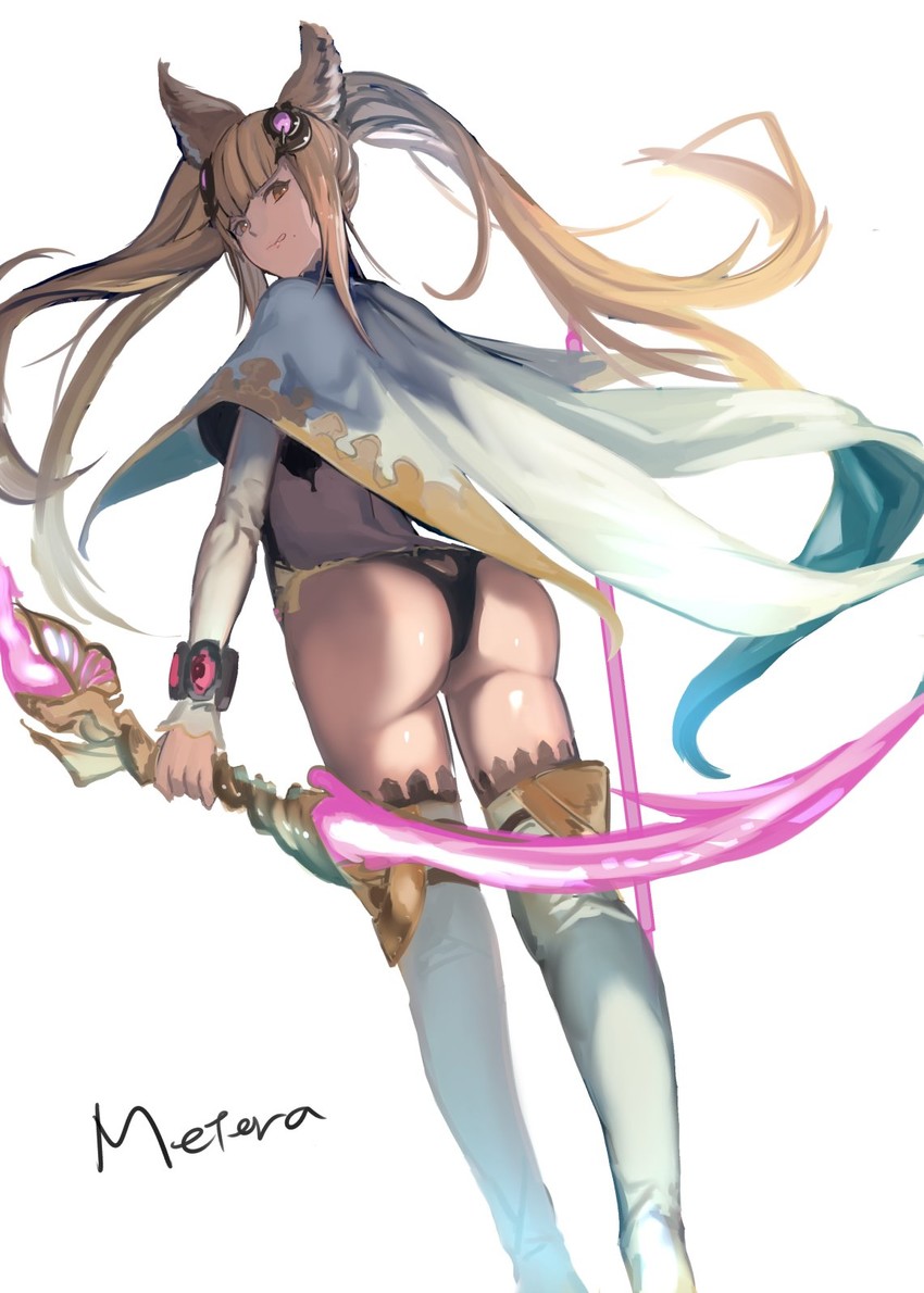 metera (granblue fantasy) drawn by three_k_(spiritus_no_honoo)