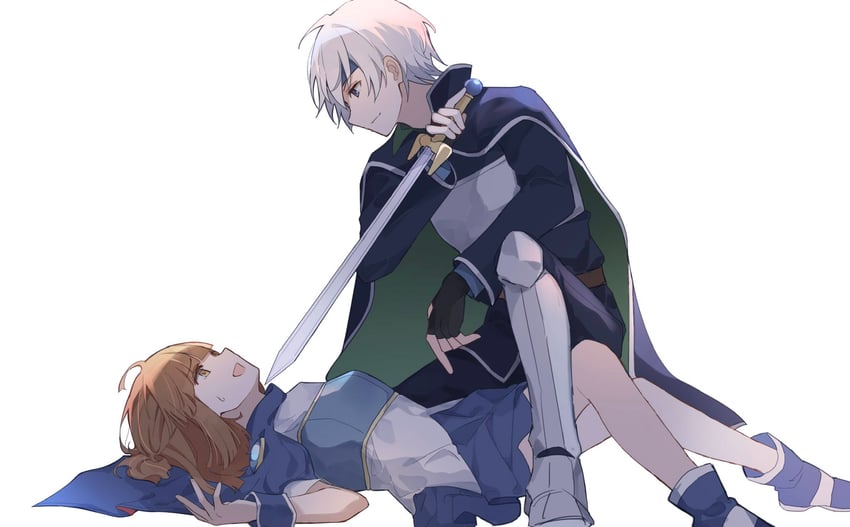 arle nadja and schezo wegey (puyopuyo) drawn by saeko_pancat
