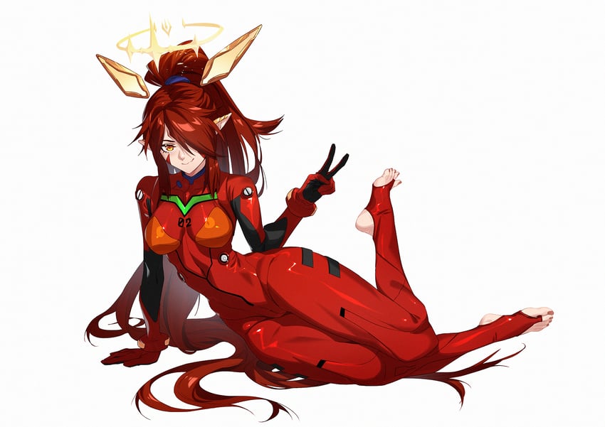souryuu asuka langley (neon genesis evangelion) drawn by onion-lc