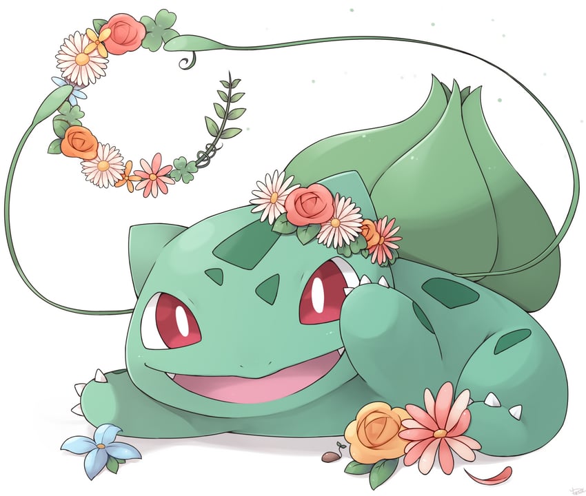 bulbasaur (pokemon) drawn by yukichi_(sukiyaki39)