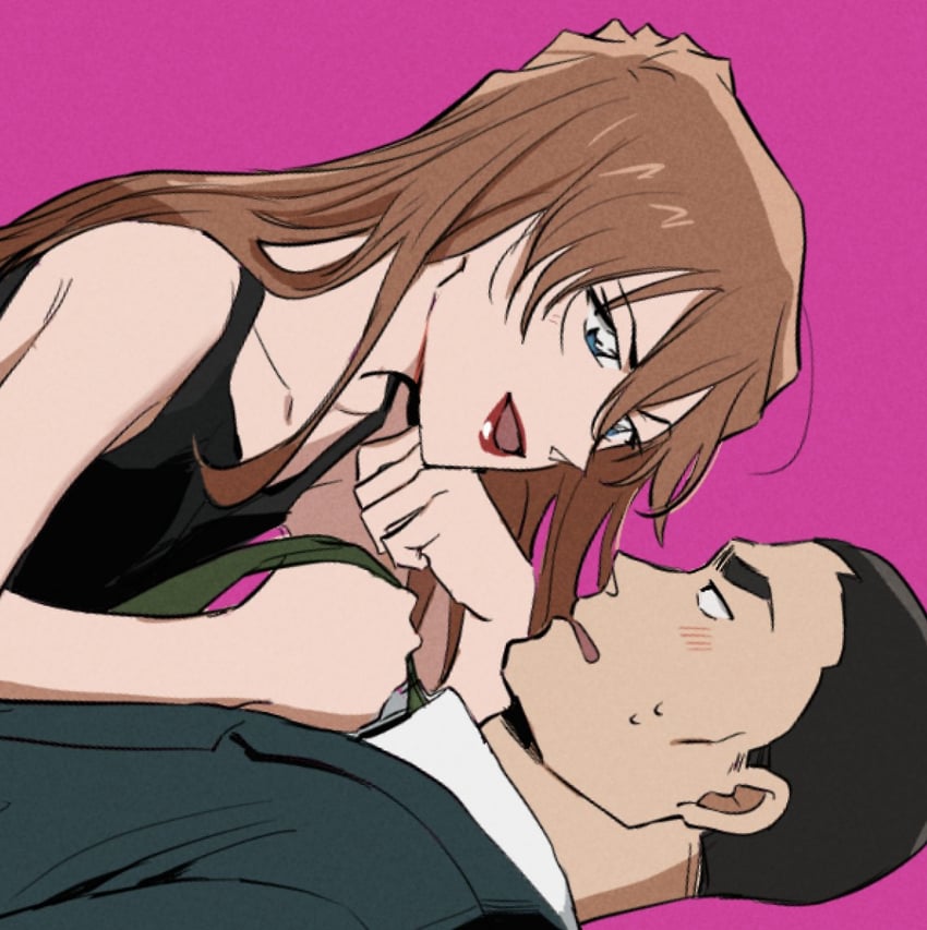 hagiwara chihaya and yokomizo jugo (meitantei conan) drawn by czech_gana