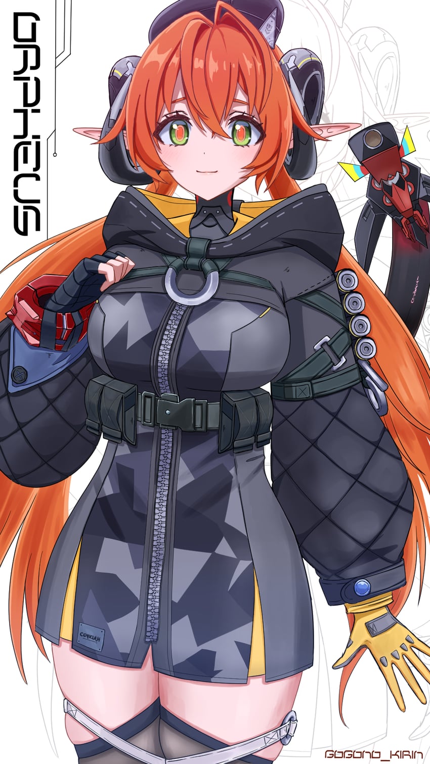 orpheus and magus (zenless zone zero) drawn by gogono_kirin