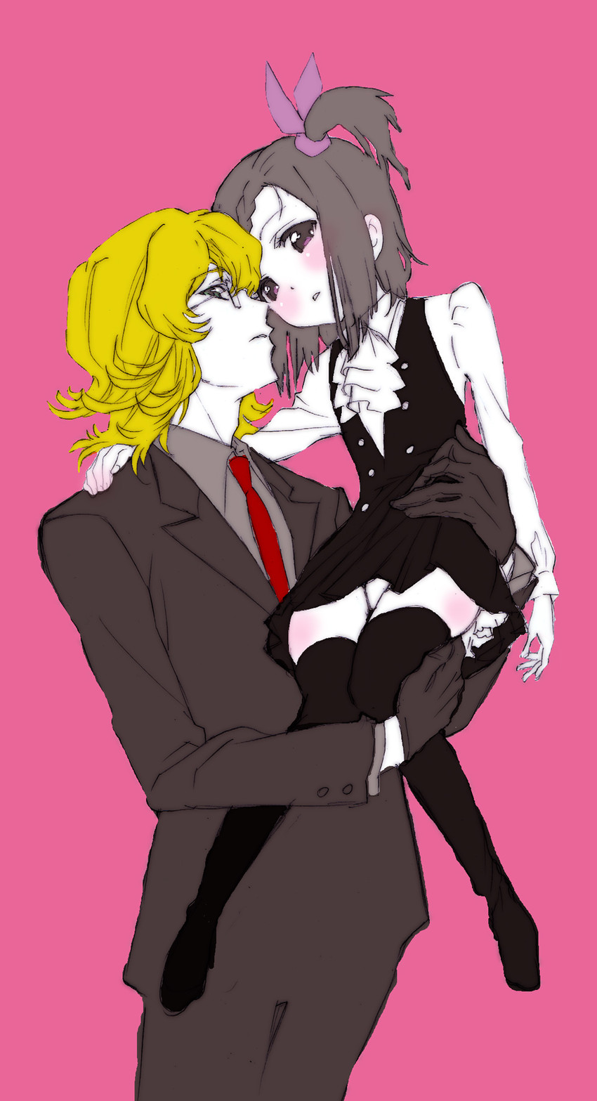 barnaby brooks jr., shirakiin ririchiyo, kaburagi kaede, miketsukami soushi, and hidaka rina (tiger & bunny and 1 more) drawn by nishida_asako