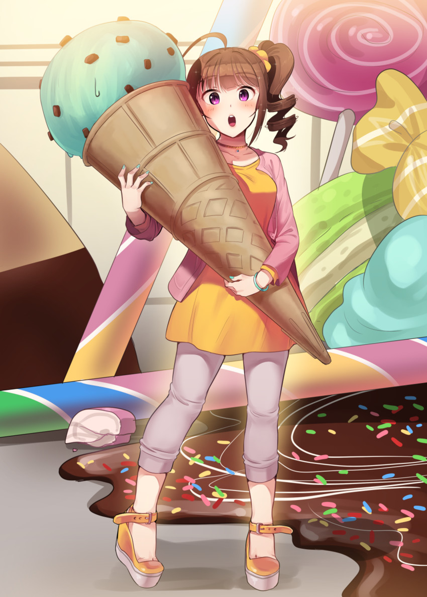 yokoyama nao (idolmaster and 1 more) drawn by kamille_(vcx68)