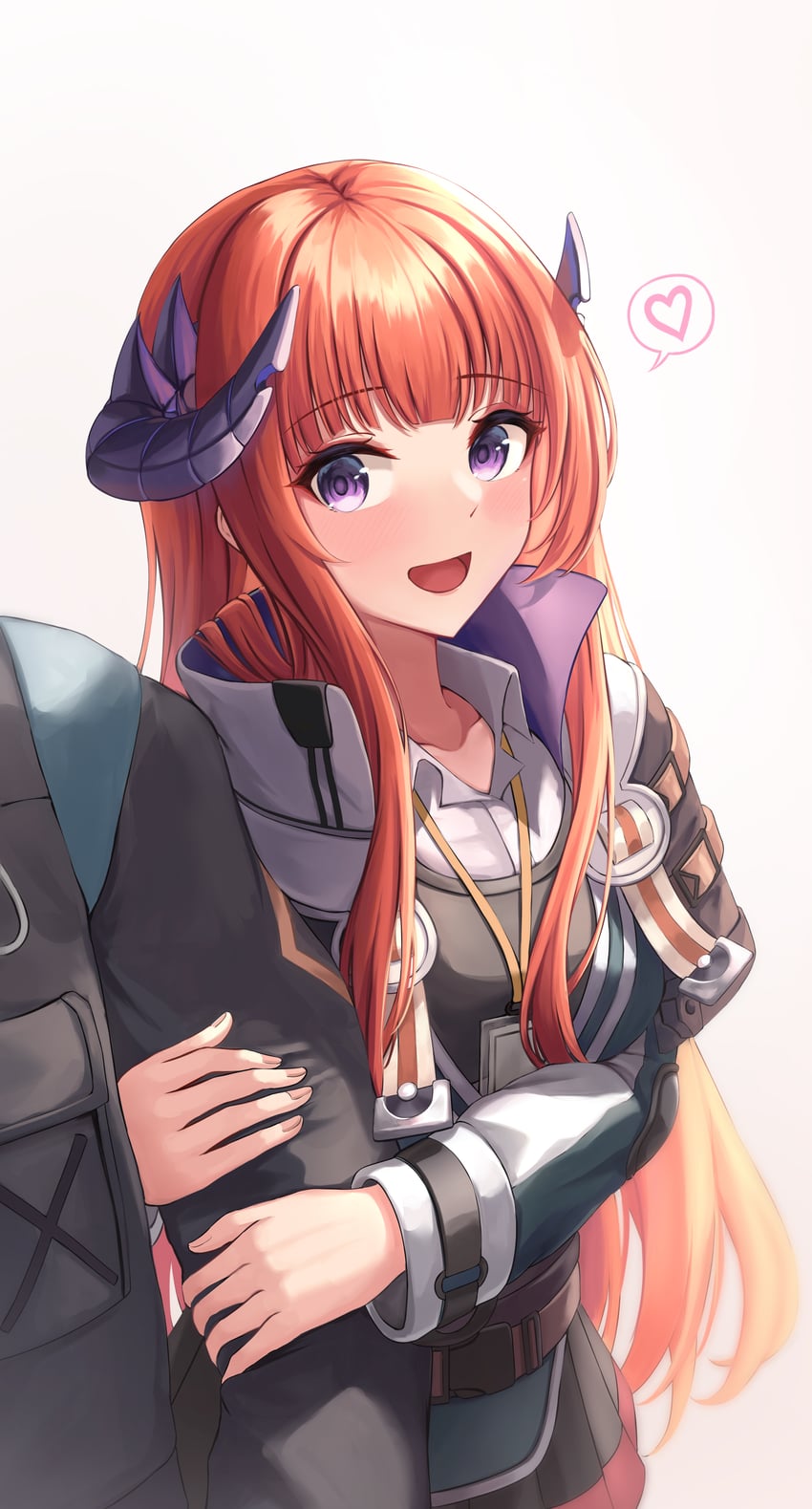 doctor and bagpipe (arknights) drawn by gongbangmanchi_(daisy_cutter)
