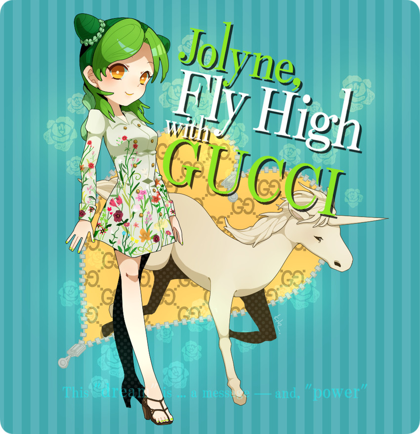 kujo jolyne (jojo no kimyou na bouken and 2 more) drawn by sokotty