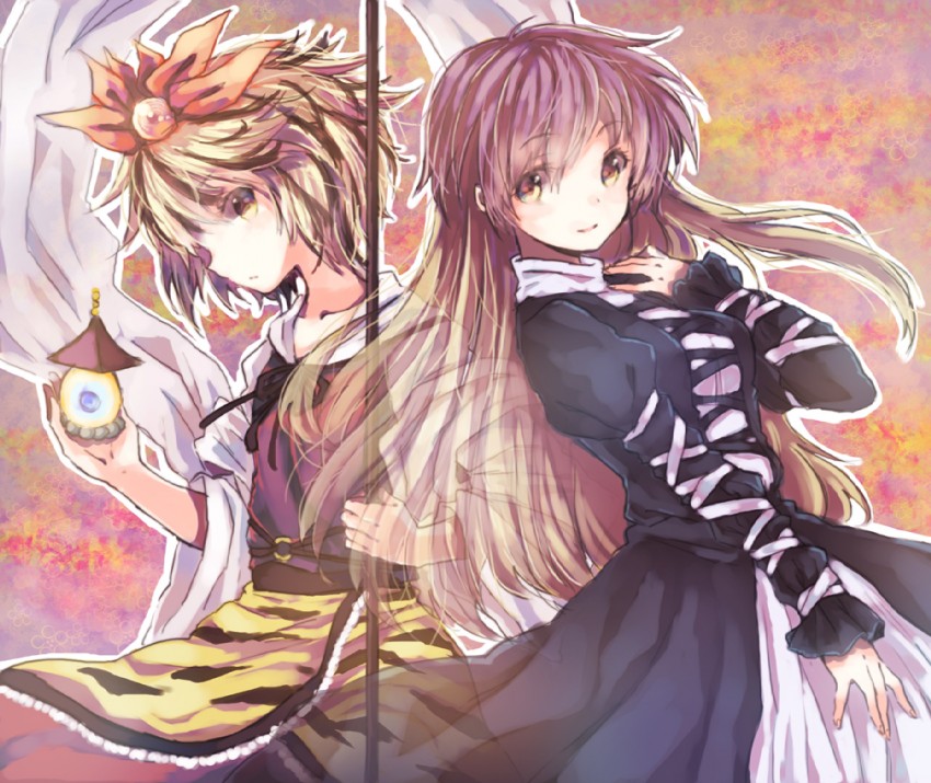 hijiri byakuren and toramaru shou (touhou) drawn by miya_(tsumazukanai)