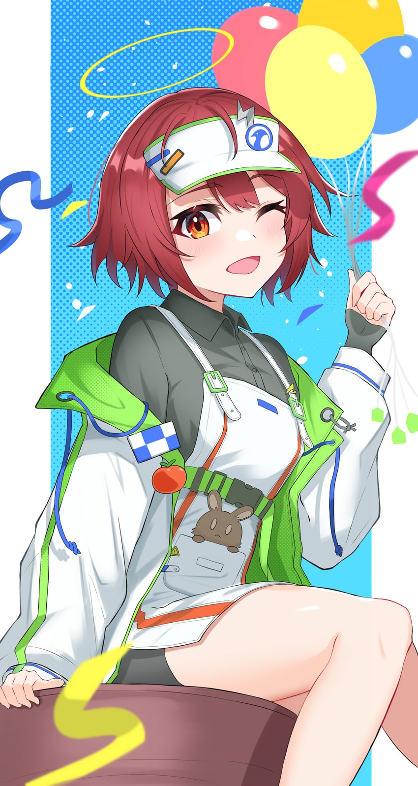 exusiai (arknights and 1 more) drawn by k@bu