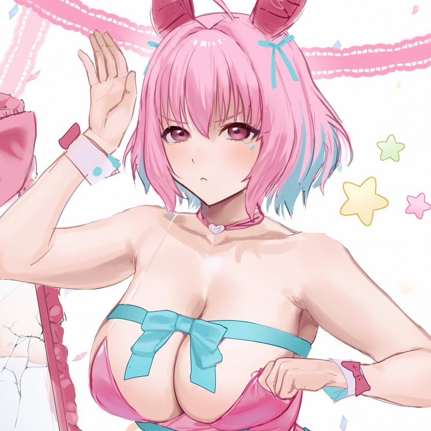 yumemi riamu (idolmaster and 2 more) drawn by mango_(mngo666)
