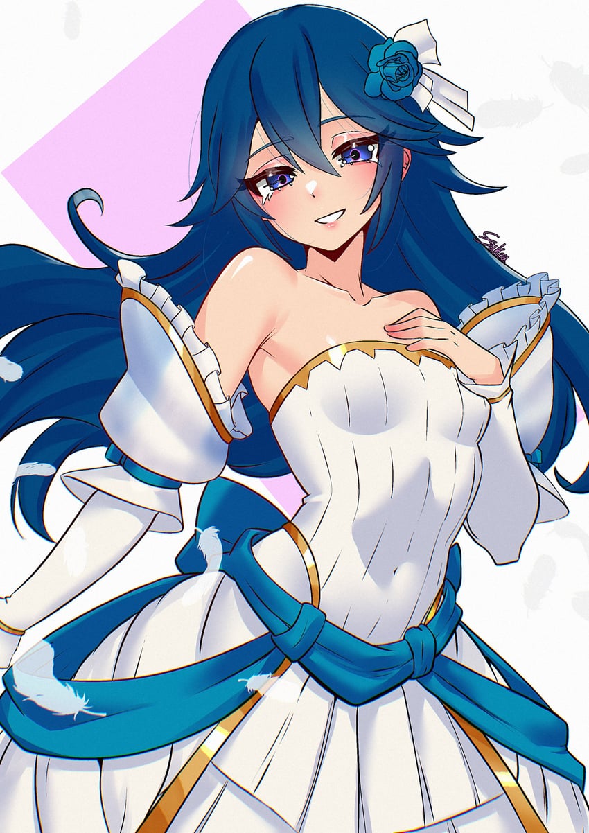 lucina (fire emblem and 2 more) drawn by fukou