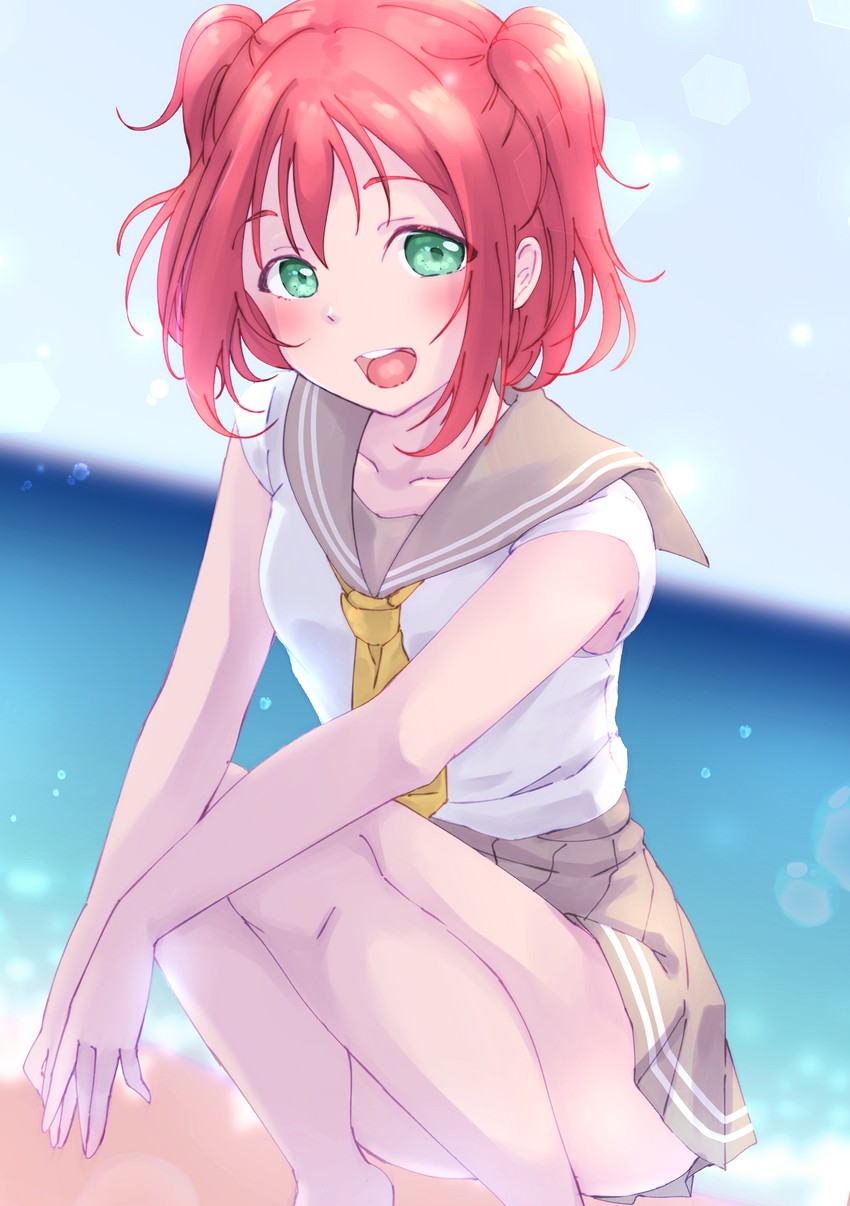 kurosawa ruby (love live! and 1 more) drawn by kobayashi_nyoromichi