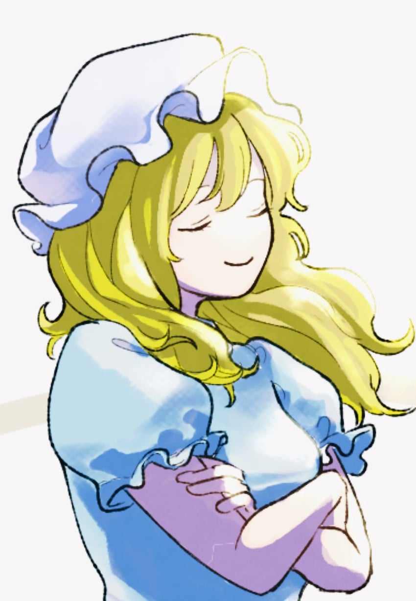 maribel hearn (touhou and 1 more) drawn by leash_(user_yzzk4247)