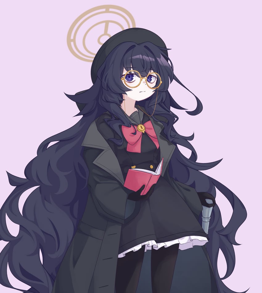 ui and professor niyaniya (blue archive) drawn by pankobreaddumbs